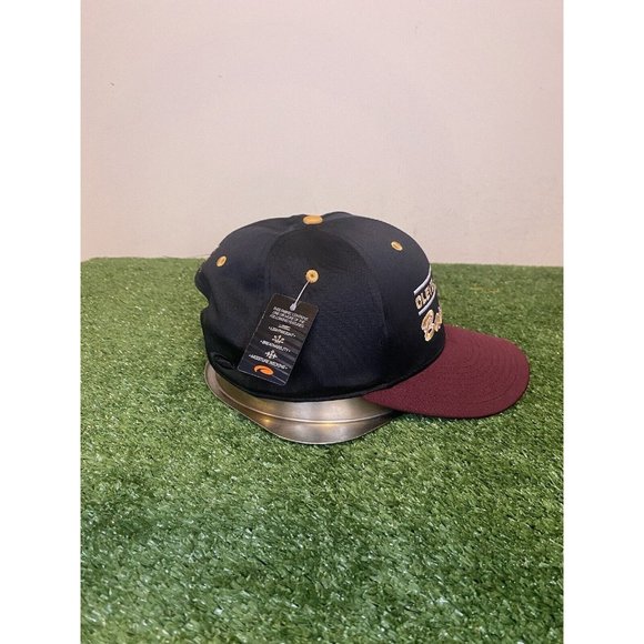 Retro Vintage Inspired Cleveland Cavs Basketball Split Bar Snapback hat gold - Picture 5 of 10